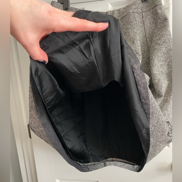 LOFT (Ann Taylor) wool and silk A-line skirt NWT - Picture 2 of 8